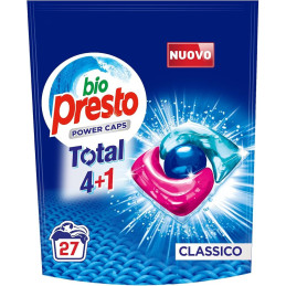 BIO PRESTO POWER CAPS KAPSUŁKI DO PRANIA 27 SZTUK.