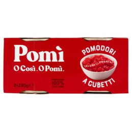 POMI POMODORI A CUBETTI 2X230G.