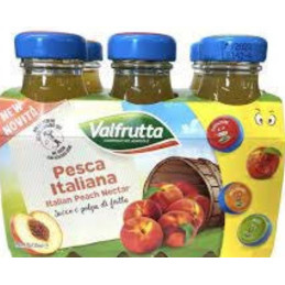 Valfrutta succo e polpa di frutta 6x125ml.