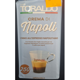 KAWA TORALDO CREMA DI NAPOLI 250G.