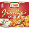 Ragu star con salsiccia 2x180g.
