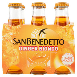 San Benedetto Ginger Biondo Ginger Bitter 6x100ml.